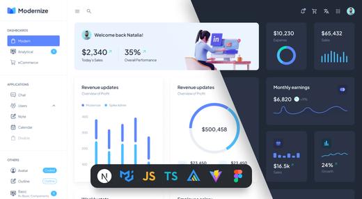 Modernize - Material UI Next.js Admin Template