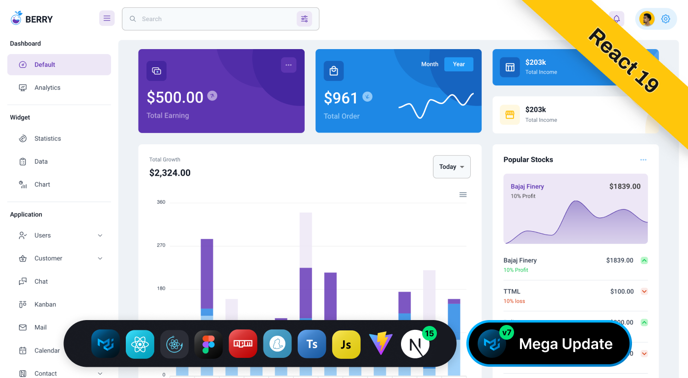 React themes & templates - MUI Store