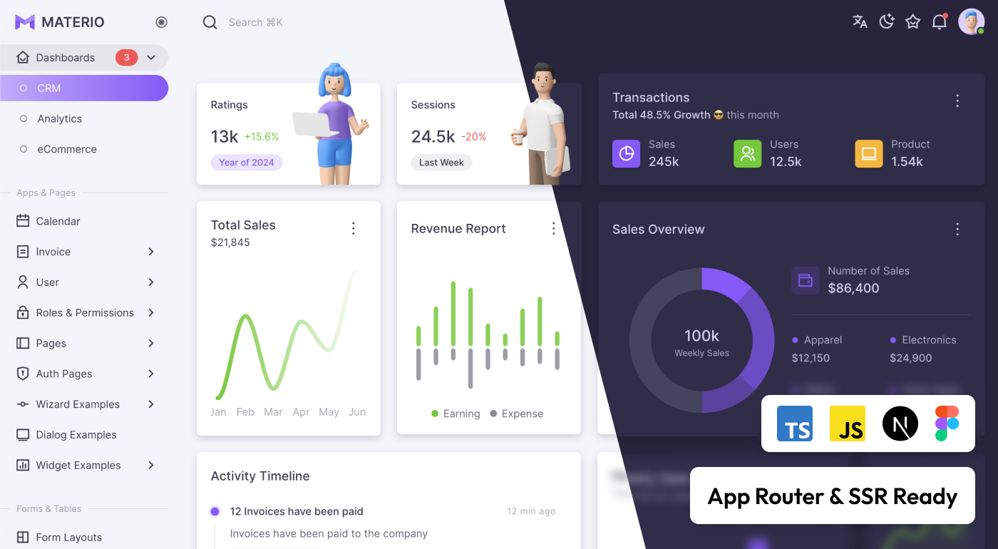 Materio - Next.js Admin Template
