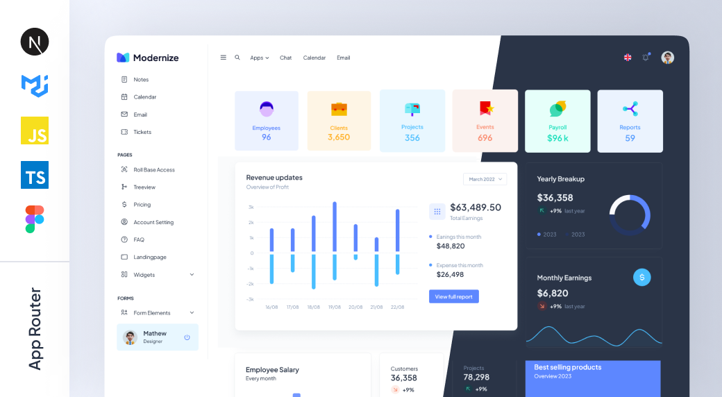 Modernize - Material UI Next.js Admin Template