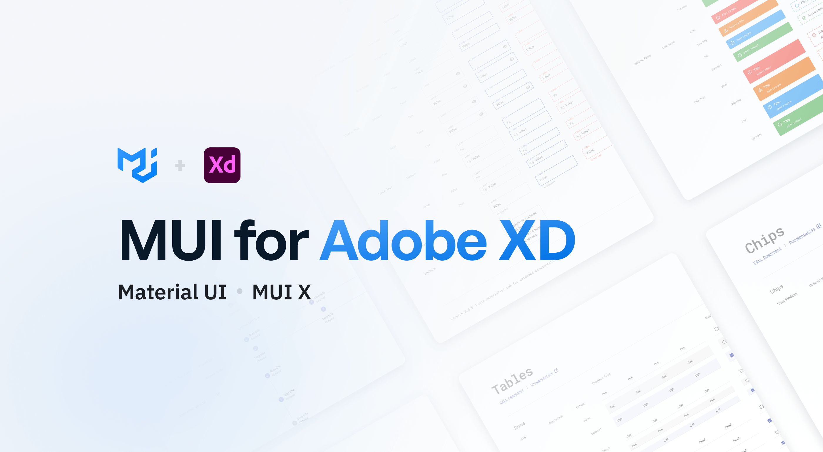 MUI for Adobe XD