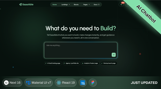 SaasAble - Multipurpose UI Kit + Landings